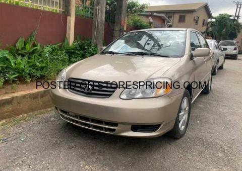 Clean Toyota Corolla 2004 - 1/3