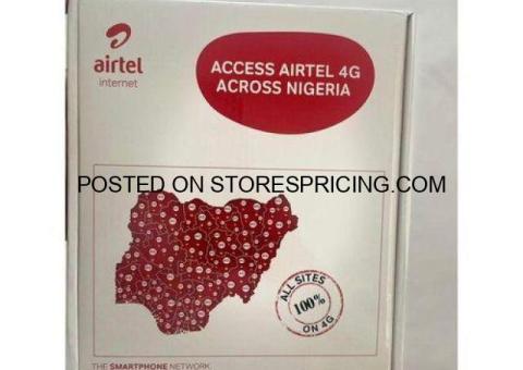 Airtel Hertz 6 4G Wifi Router With Free Unlimited Browsing