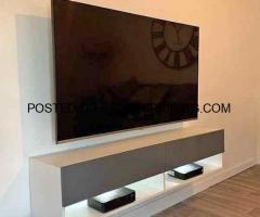 Auto Teflon LED light Furniture Float Console
