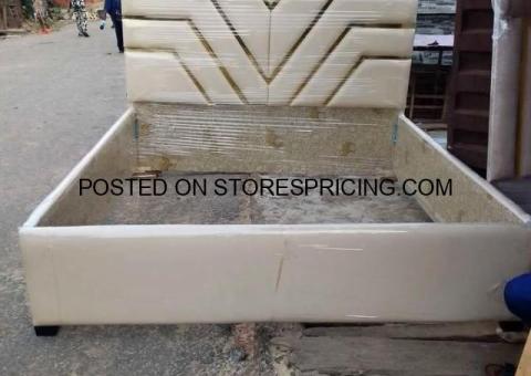 6by6 full padded bed frame