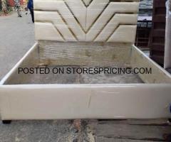 6by6 full padded bed frame