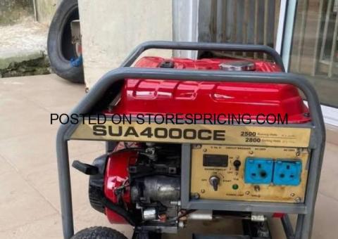 SUA4000CE petrol generator