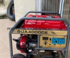 SUA4000CE petrol generator