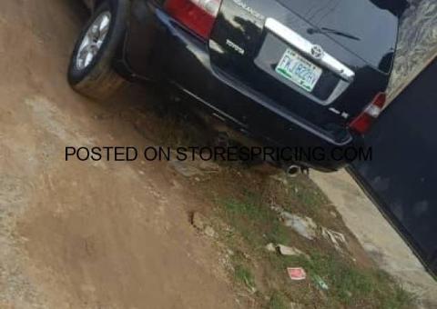 2003 Nigerian used TOYOTA Highlander limited edition - 1/3