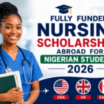 Fully Funded Nursing Scholarships Abroad For Nigerian Students 2026 (USA, UK, Canada