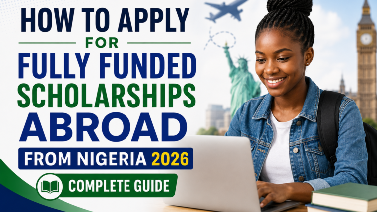 How To Apply For Fully Funded Scholarships Abroad From Nigeria 2026 (Complete Guide)