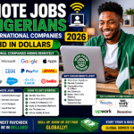 Remote Jobs For Nigerians With International Companies 2026 (Paid In Dollars)