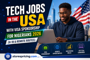 Tech Jobs In The USA With Visa Sponsorship For Nigerians 2026 (H-1B & Remote Routes)